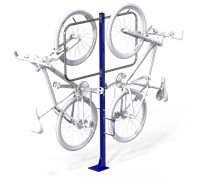 Wall Mount 1 Bike Rail