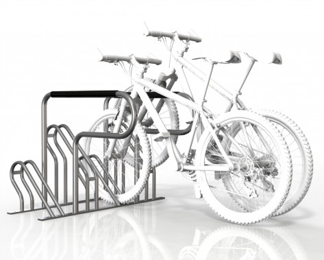 Compact Fully Welded 4 Bike Rack