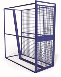 Modular Individual 1 Bike Cage