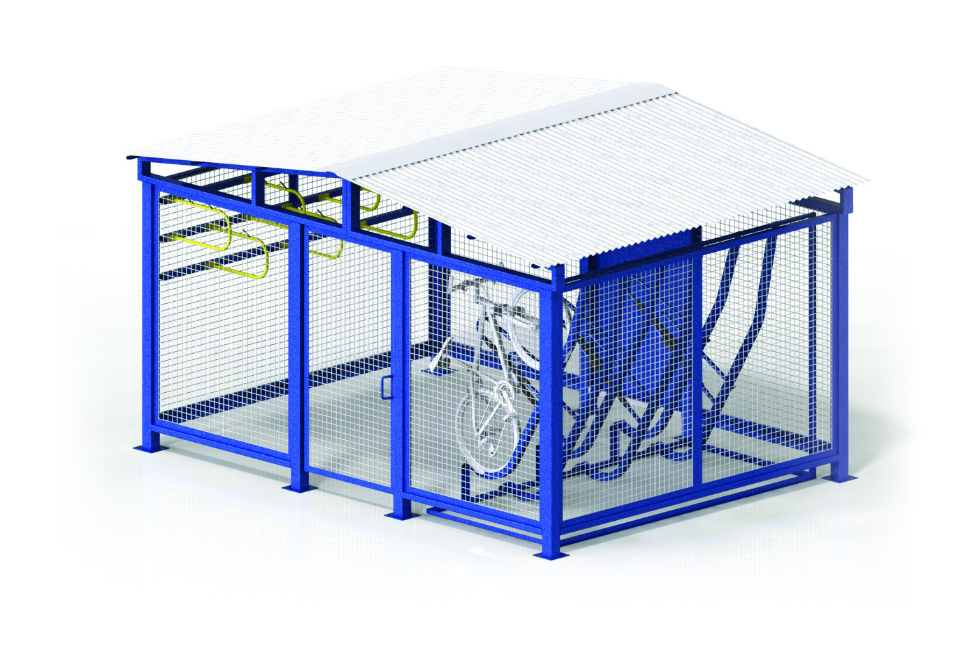 Vertical Storage 13 Bike Cage